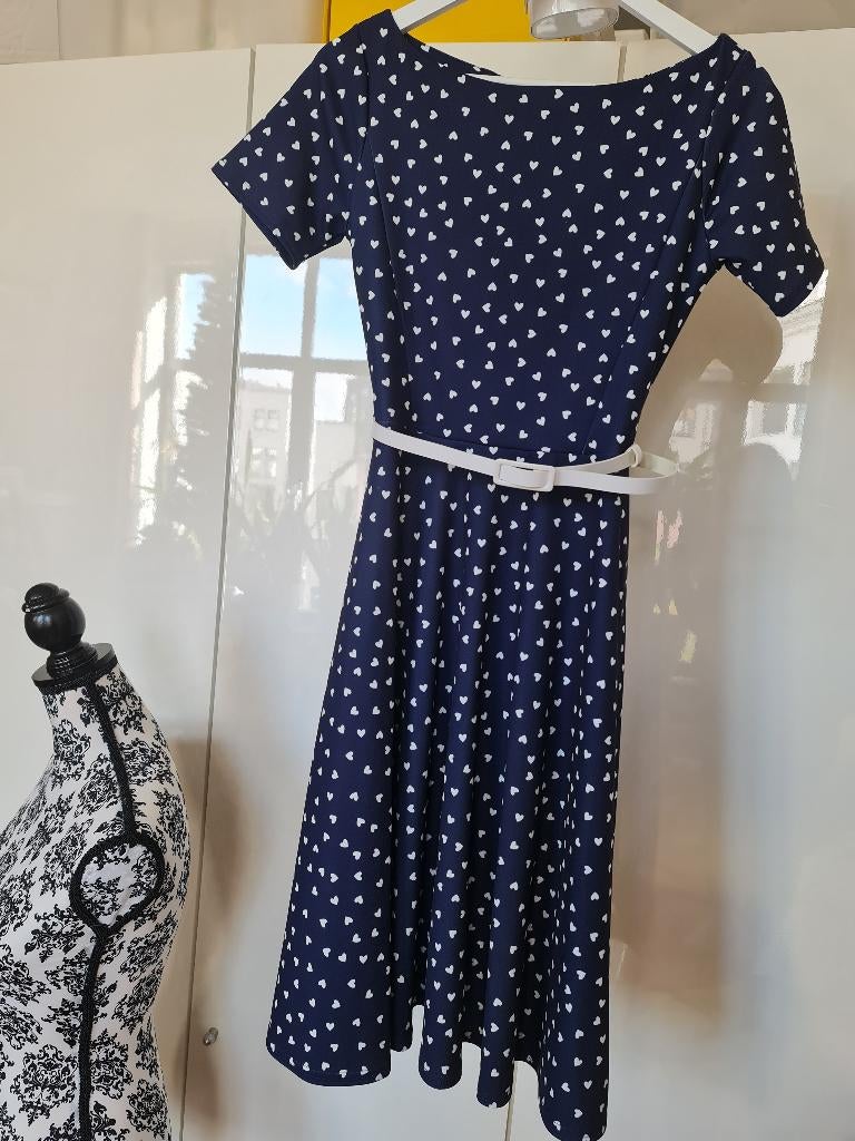 Moi Jurk van Topvintage maat 10 Size S - 36/38 ongedragen, Kleding | Dames, Ophalen of Verzenden, Zo goed als nieuw, Maat 36 (S)