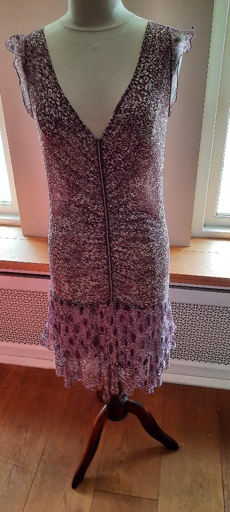 dames jurk, merk Liu Jo, maat 34, Paars, Ophalen of Verzenden, Zo goed als nieuw, Maat 34 (XS) of kleiner