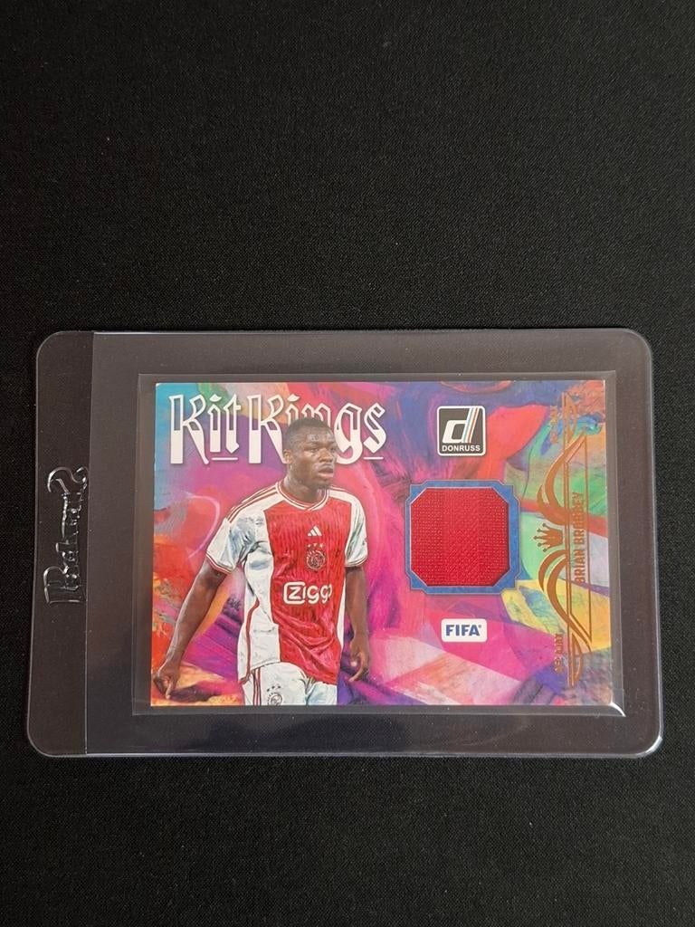 Panini Kit Kings Brian Brobbey Ajax, Ophalen of Verzenden, Zo goed als nieuw, Ajax, Poster, Plaatje of Sticker