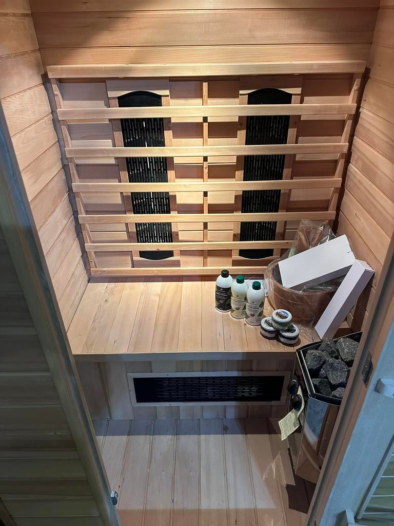 COMBI SAUNA | INFRAROOD & FINSE SAUNA | PAAS VERHUIS DEAL 🐣, Info@inner-stillness.nl, Verzenden, Fins of Traditioneel, 7665VB