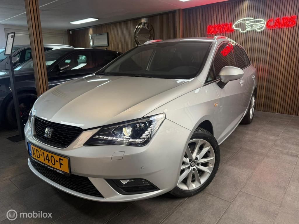 Seat Ibiza ST 1.0 EcoTSI Style / Dsg / Navi / Leder / Led, Gebruikt, Euro 6, 580 kg, Zilver of Grijs