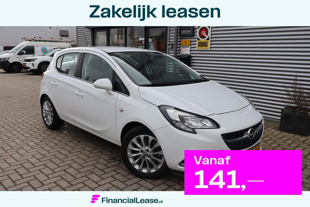 Opel Corsa 1.0 Turbo Online Edition 1e Eigenaar | Volledig O, Voorwielaandrijving, Stof, Gebruikt, Wit