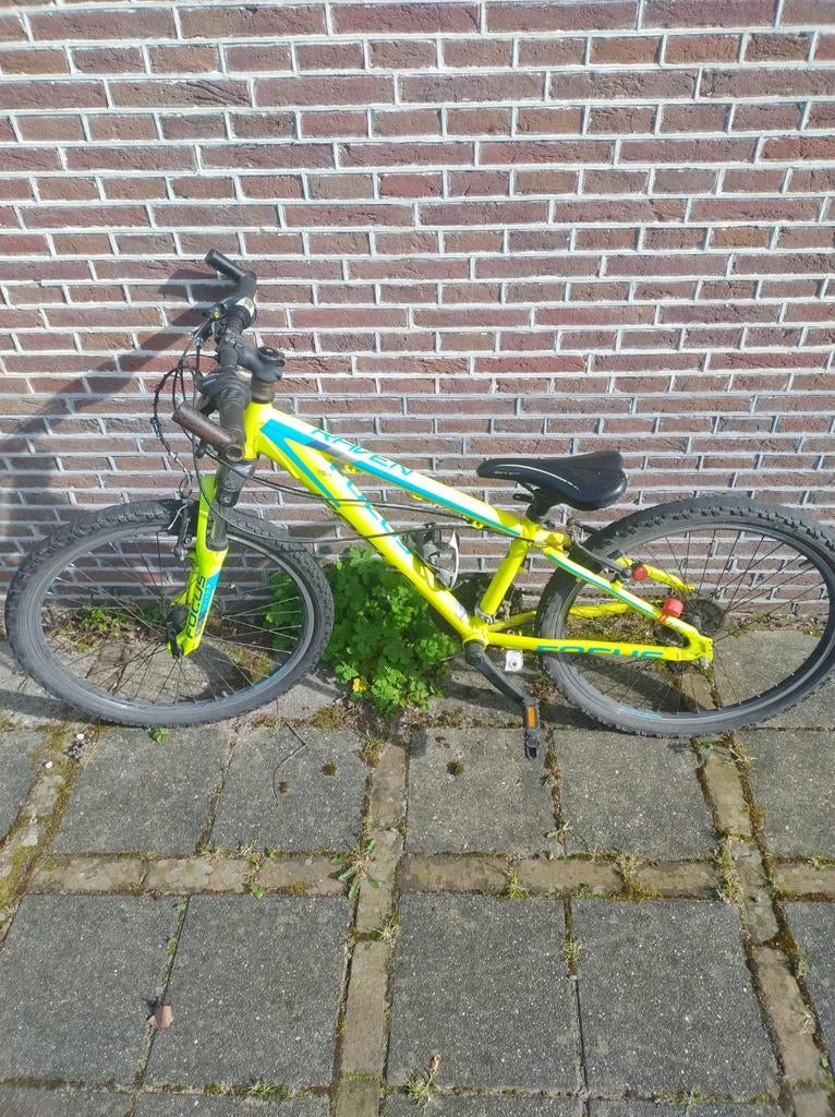 Focus Raven Mountainbike - Geel/Blauw, Fietsen en Brommers, Fietsen | Mountainbikes en ATB, Gebruikt, Heren, Overige merken, 53 tot 57 cm