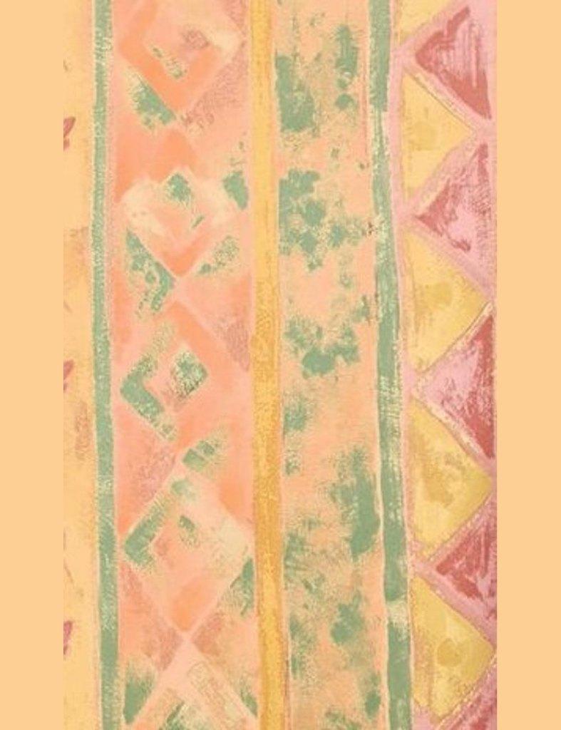 12672 Origineel uniek vintage oud behang wallpaper swiet, Ophalen of Verzenden, 25 tot 50 m²