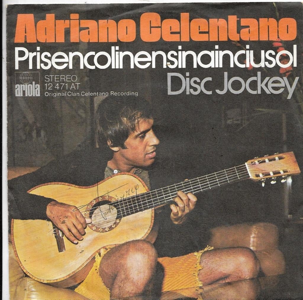 Adriano Celentano-Prisencolinensinainciusol, Gebruikt, 7 inch, Single, Ophalen of Verzenden
