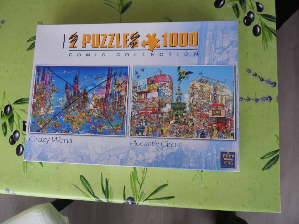 Puzzel Londen, Ophalen of Verzenden, 500 t/m 1500 stukjes, Gebruikt, Legpuzzel