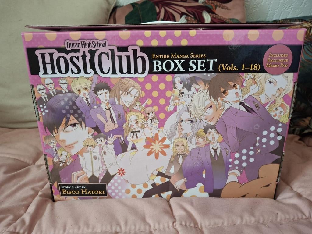 HostClub Manga Boxset - Zo Goed Als Nieuw!, Complete serie of reeks, Ophalen of Verzenden, Zo goed als nieuw, Bisco Hatori