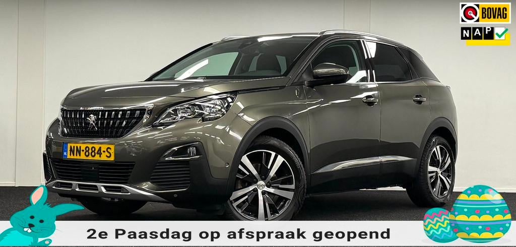 Peugeot 3008 1.2 PureTech Première*NweDbriem*Automaat*Navi*, Gebruikt, 1199 cc, Leder en Stof, 19 km/l