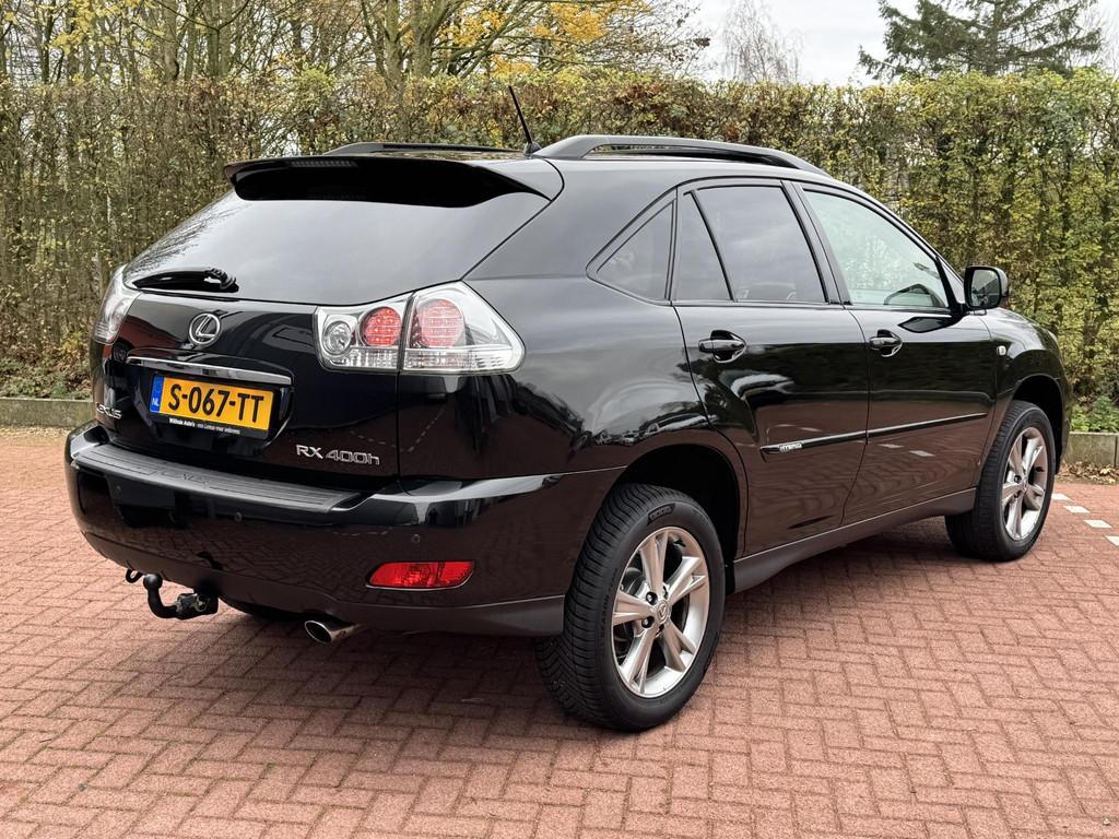 Lexus RX 400h YOUNGTIMER Dakraam Trekhaak GARANTIE, Auto's, Lexus, Automaat, Gebruikt, Zwart, Hybride Elektrisch/Benzine