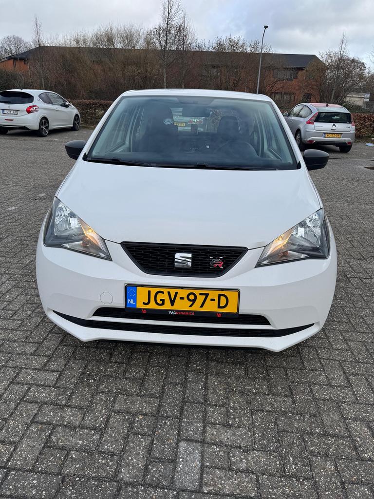 Seat Mii 1.0 44KW 3D 2017 Wit, Auto's, Seat, Particulier, Mii, ABS, Achteruitrijcamera, Airbags, Airconditioning, Android Auto