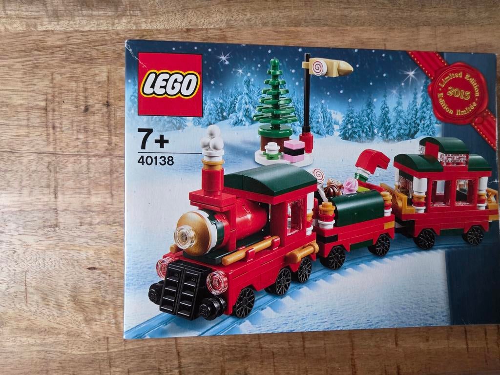 LEGO 40138 Kersttrein Limited Edition, Kinderen en Baby's, Speelgoed | Duplo en Lego, Ophalen, Nieuw, Complete set, Lego