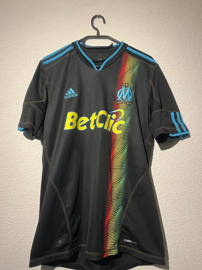 Olympique Marseille 2010/11 Derde Shirt - Maat M, Ophalen of Verzenden, Gedragen, Maat 48/50 (M), Zwart