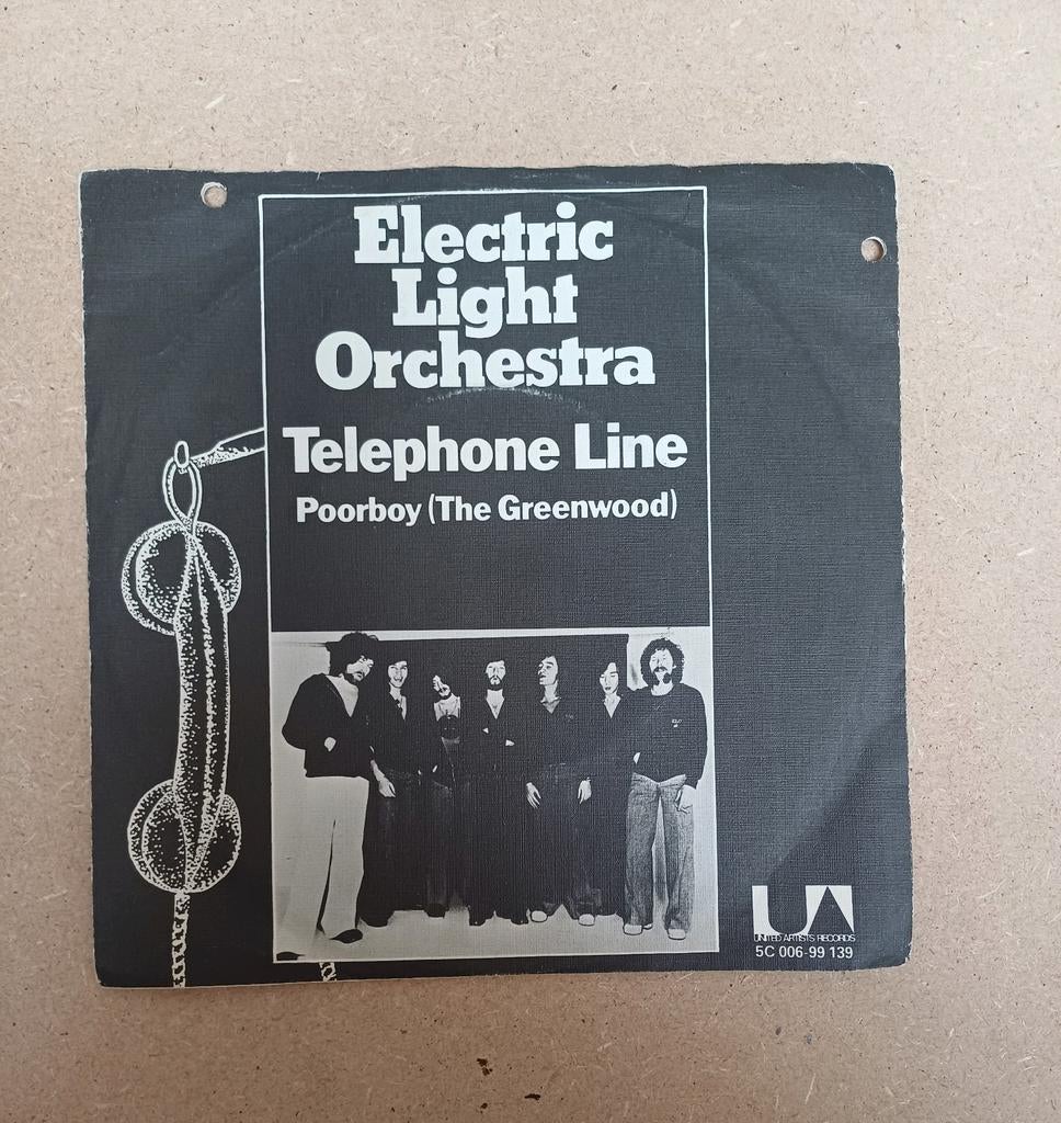 Electric Light Orchestra  - Telephone Line/Poor Boy, Gebruikt, 7 inch, Single, Ophalen of Verzenden
