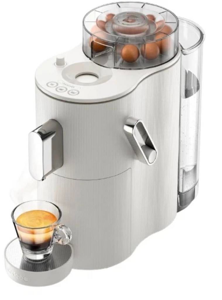 Coffee B Koffieapparaat - wit, Ophalen of Verzenden, Nieuw, Koffiemachine