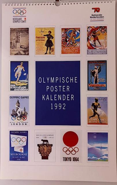 Olympische Spelen, Collector's item, Posterkalender, Ophalen, Nieuw, Overige sporten, Overige typen