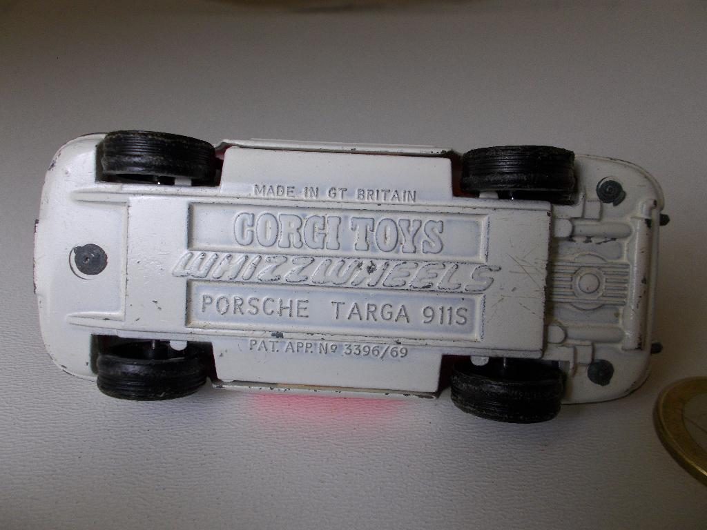 1973 Corgi Toys 509 PORSCHE TARGA 911S (DUTCH EXPORT) -A-, Ophalen of Verzenden, Gebruikt, Auto, Corgi
