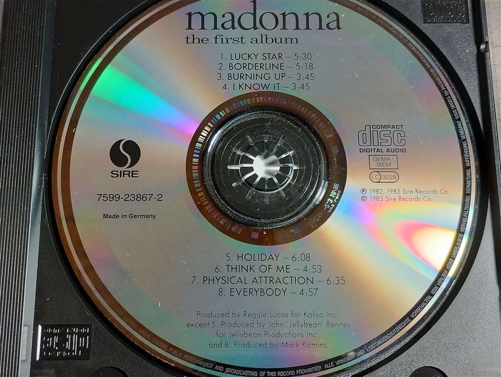 Madonna ‎- The First Album, Ophalen of Verzenden, 1960 tot 1980, Zo goed als nieuw