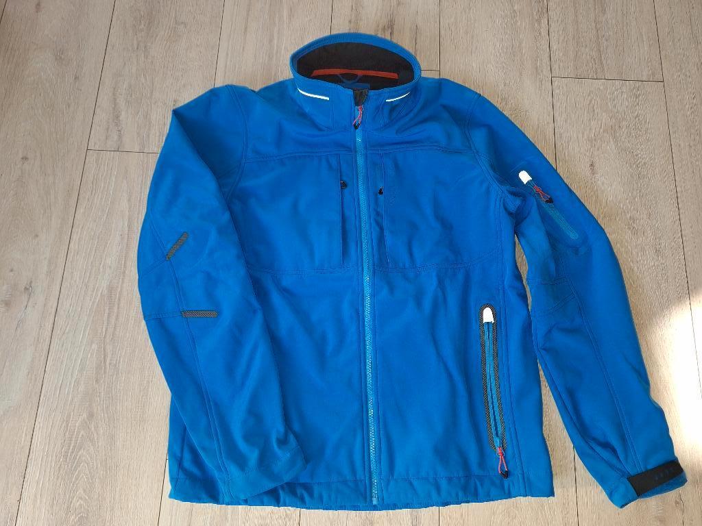 Softshell jack heren HN, Maat 38/40 (M), Blauw, Ophalen of Verzenden, Zo goed als nieuw