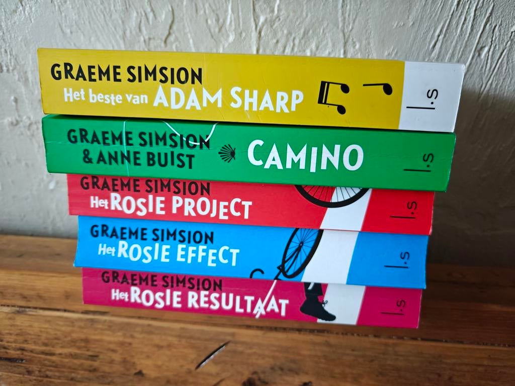 5 Boeken van Graeme Simsion., Boeken, Ophalen of Verzenden