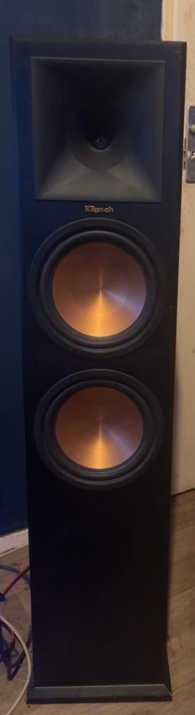 Klipsch RP-280F Speakers (2x) - zwart- Zo goed als nieuw!, Audio, Tv en Foto, Luidsprekers, Zo goed als nieuw, 120 watt of meer