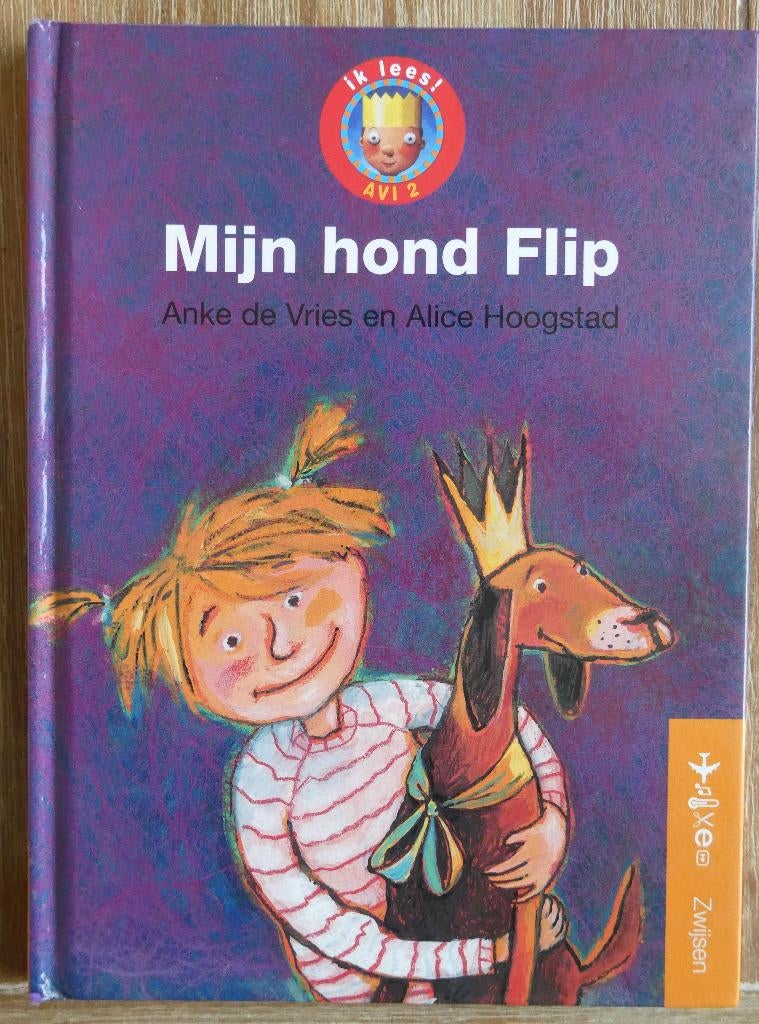 Mijn hond flip - Groep 3 - AVI 2 - AVI M3, Ophalen of Verzenden, Zo goed als nieuw, Anke de Vries, Fictie algemeen
