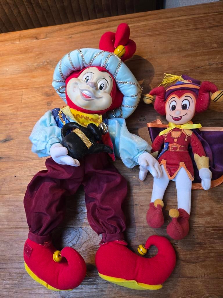 Pardoes & Pardijn. 2 Efteling- Merchandise Poppen, Knuffels, Ophalen of Verzenden, Gebruikt, Beeldje of Poppetje