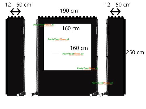 Doe-Het-Zelf Verandazeil – Winddicht, Sterk en Flexibel, Tuin en Terras, Ophalen of Verzenden, Nieuw, Minder dan 5 meter, Overige typen