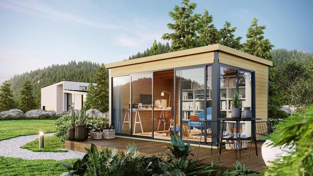 NIEUW Luxe blokhut Domeo 4 Set, Verzenden, Nieuw