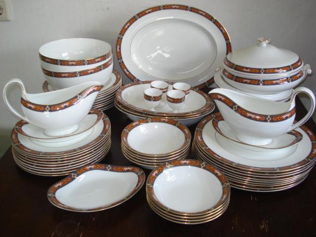 Wedgwood chippendale serviesdelen, Overige typen, Ophalen of Verzenden, Zo goed als nieuw, Wedgwood