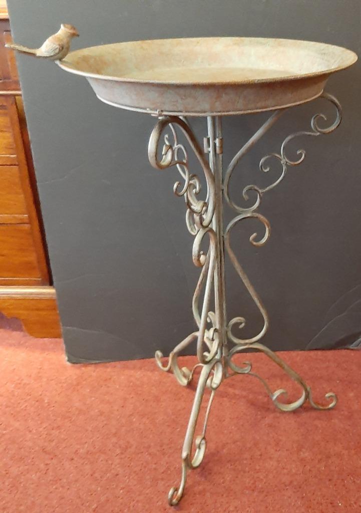 ijzeren vogeldrinkbak, Tuin en Terras, Niet, Verzenden, Niet, Niet