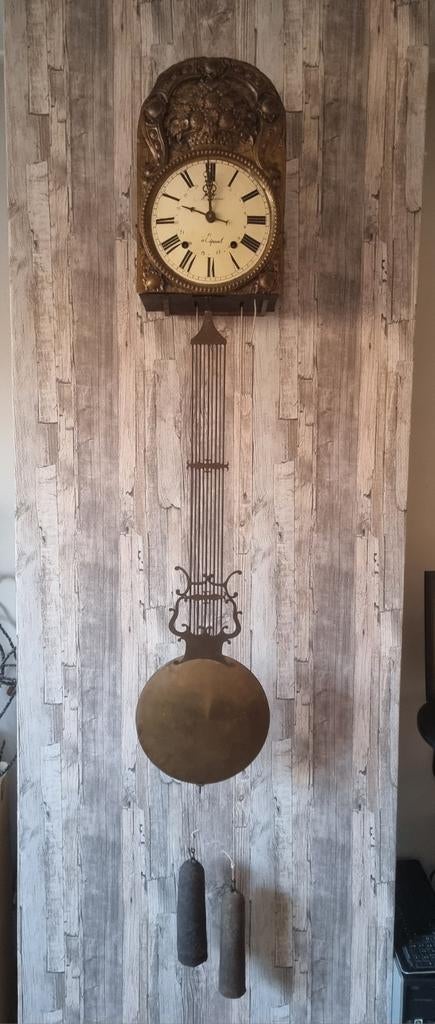 Antieke hang klok, Antiek en Kunst, Antiek | Klokken, Ophalen