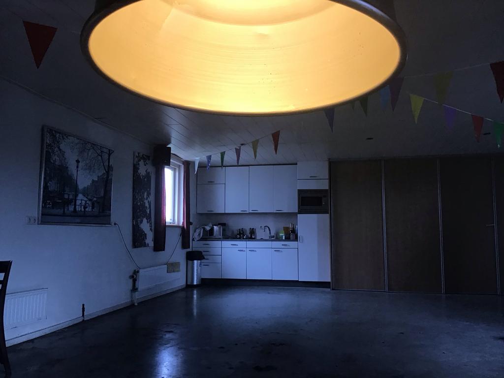 Mooie hanglamp, Ophalen of Verzenden, Gebruikt, Overige materialen, Minder dan 50 cm