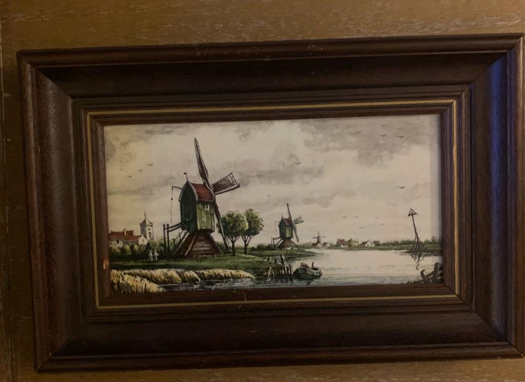 Tegel plateau westraven anno 1661 Utrecht Hollands, Ophalen of Verzenden