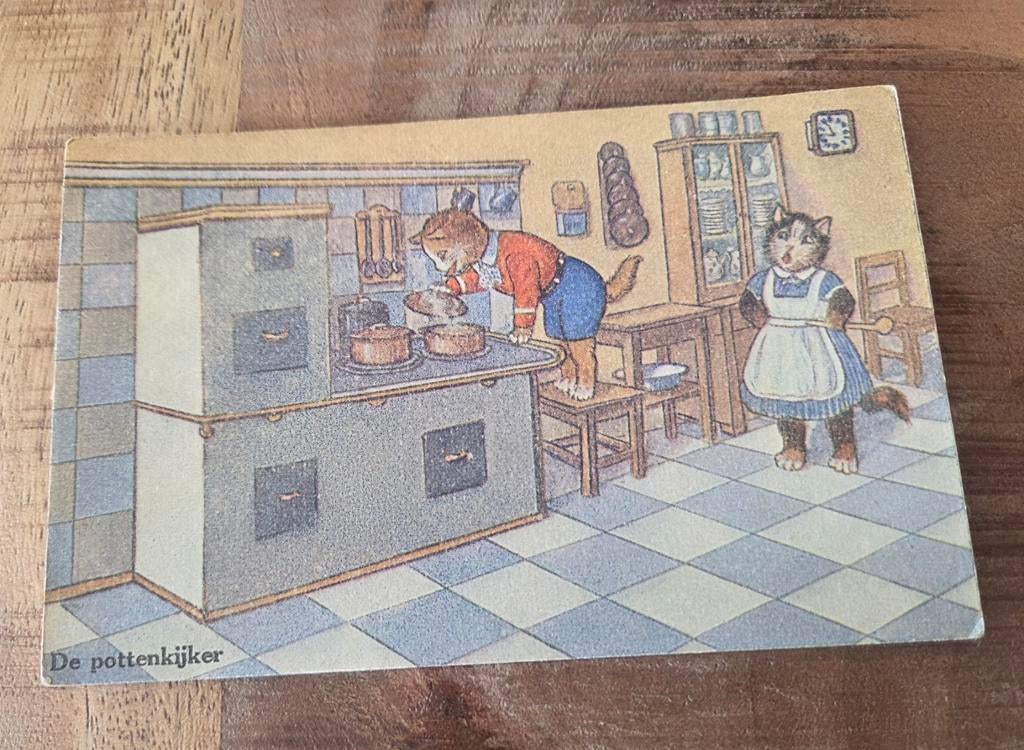 De Pottenkijker - Eugen Hartung, Verzenden, 1940 tot 1960, Gelopen, Kinderen