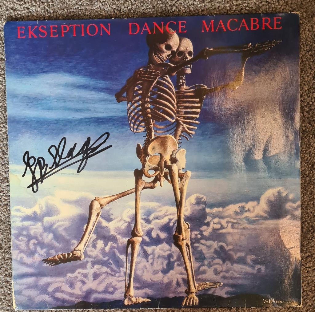 Ekseption - Dance Macabre gesigneerd, Ophalen of Verzenden, Zo goed als nieuw, Overige formaten, Poprock