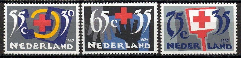 Nederland  1381 - 1383  postfris, Verzenden, Postfris