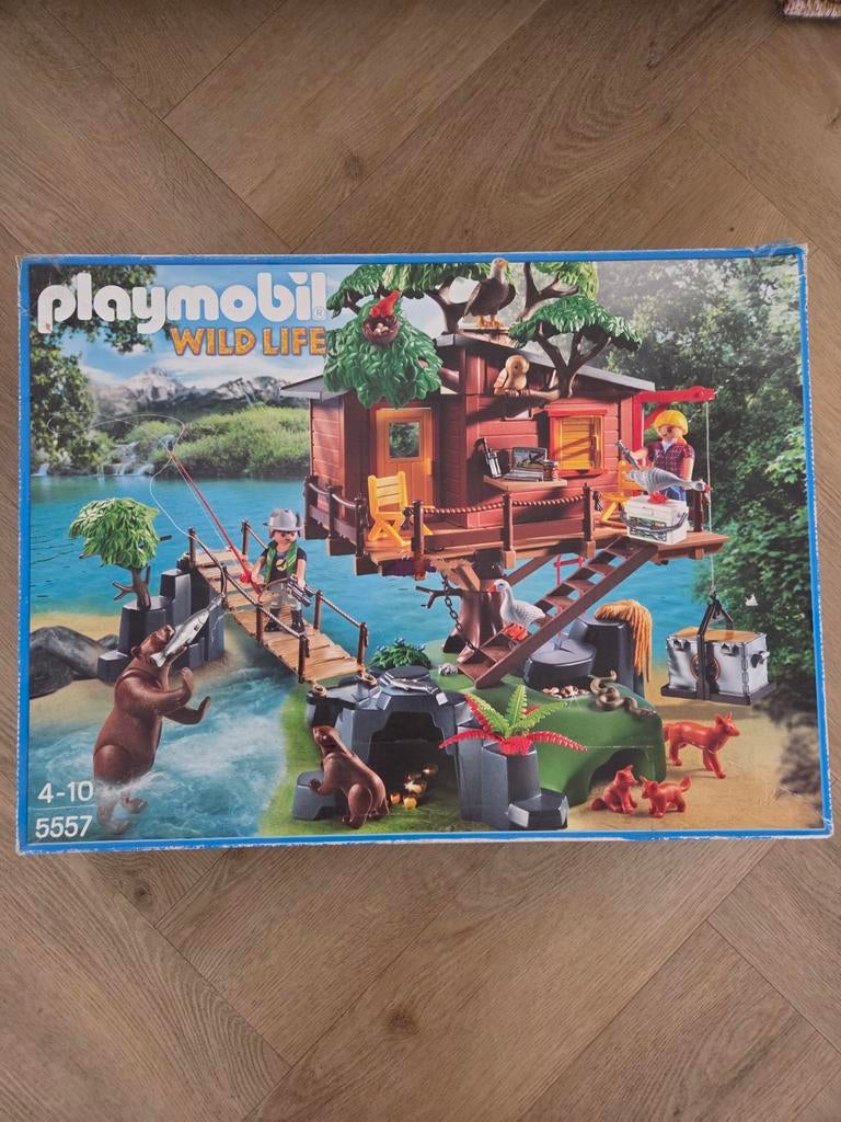 Playmobil boomhut 5557, Kinderen en Baby's, Speelgoed | Playmobil, Ophalen, Zo goed als nieuw