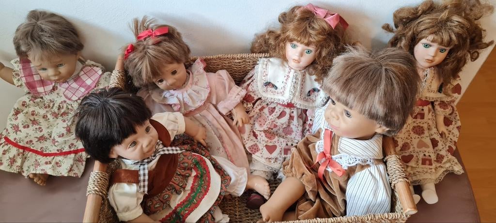 Porseleinen poppen, Ophalen of Verzenden, Zo goed als nieuw, Pop