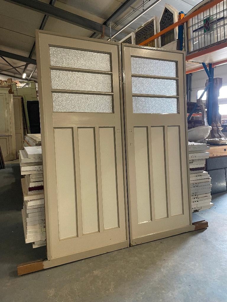 Set schuif / en-suite deuren 201x156cm., Ophalen