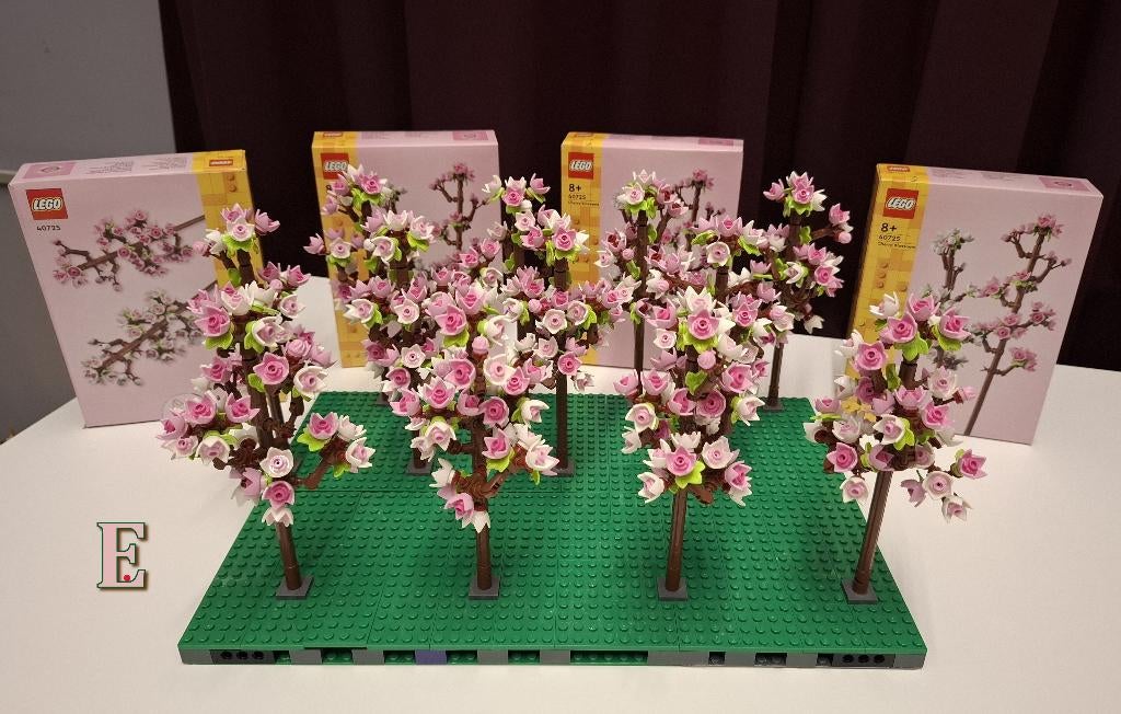 12 stuks Lego bomen 40725, Ophalen of Verzenden, Zo goed als nieuw, Complete set, Lego