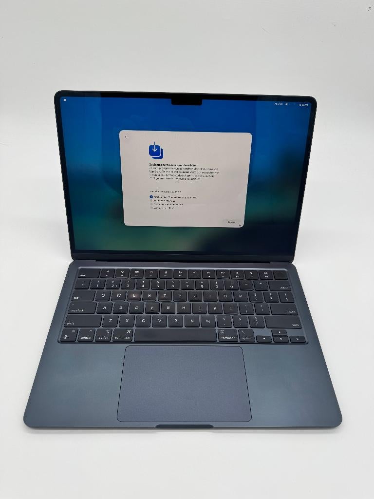 MacBook Air 13" 2022 M2 | 16 GB RAM | 512 GB SSD | BTW model, Gebruikt, 13 inch, MacBook Air, 16 GB