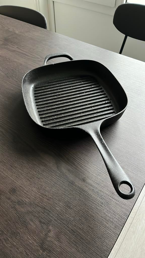IKEA Gietijzeren Grillpan, Ophalen, Zo goed als nieuw, Koekenpan of Braadpan, Gietijzer
