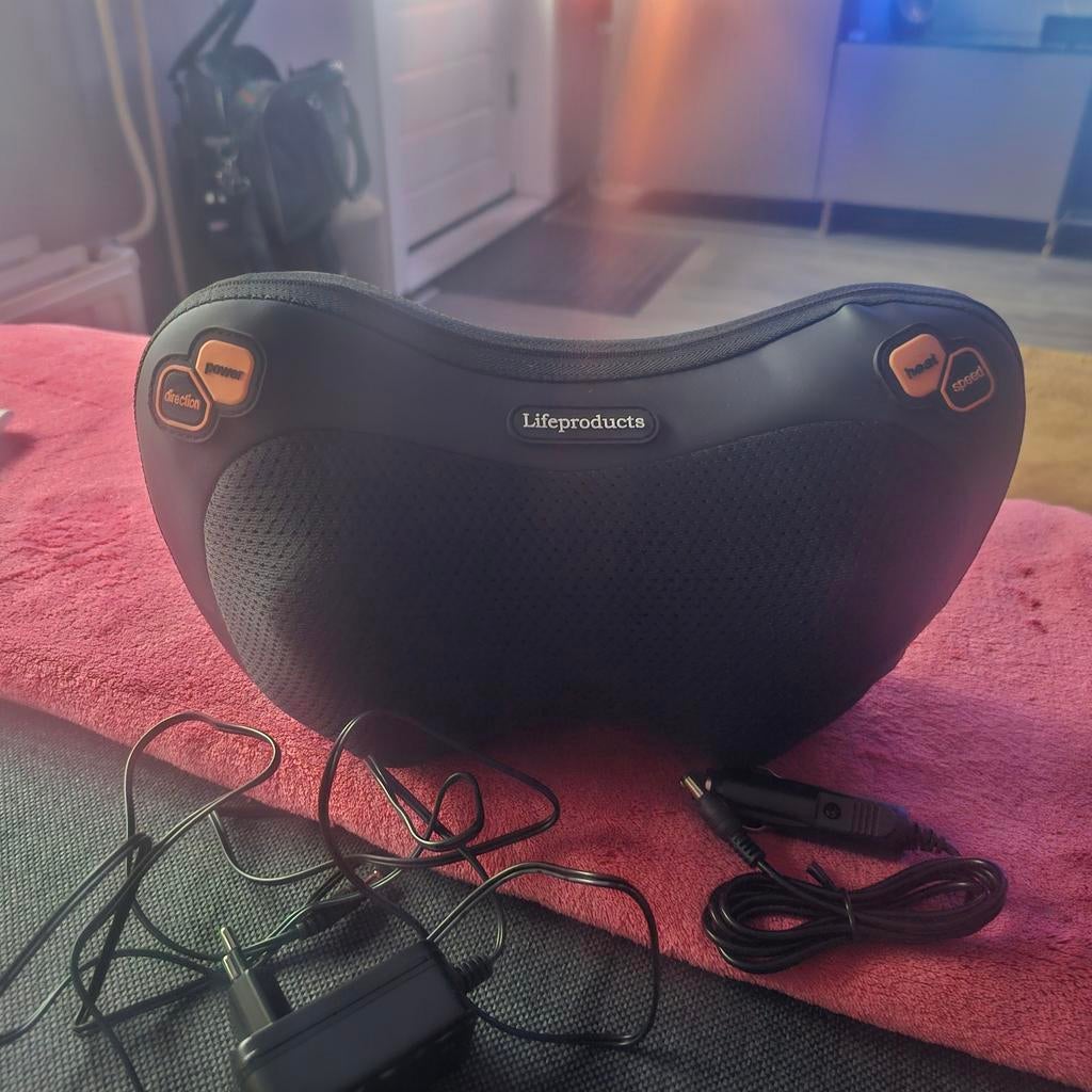 Draadloos Massagekussen met Warmte & Instelbare Snelheid, Ophalen, Nieuw, Massagestoel of Kussen