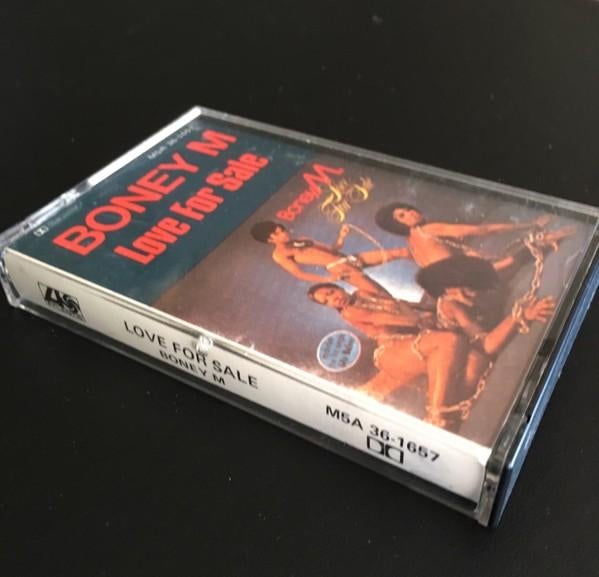 Boney M muziek cassette Love for Sale 10 tracks Dolby system, Gebruikt, Ducoso, 1 bandje, Ophalen of Verzenden