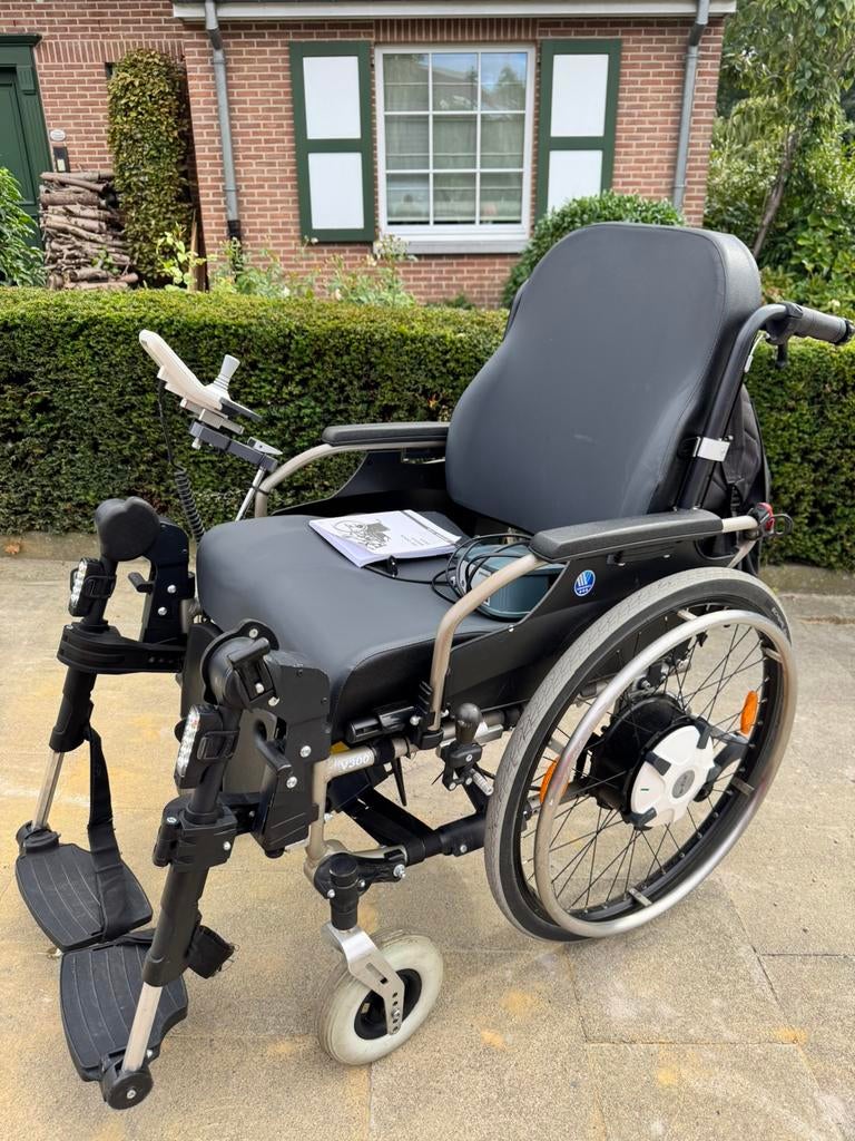 Electrische rolstoel vermeiren , Alber e-fix Licht,krachtig, Ophalen of Verzenden, Inklapbaar, Zo goed als nieuw, Elektrische rolstoel