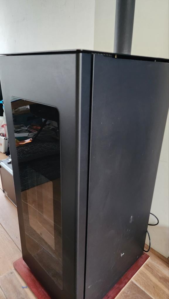 Jotul PF 732 Pelletkachel - Weinig gebruikt, 2022, Ophalen, Zo goed als nieuw, Pelletkachel, Vrijstaand