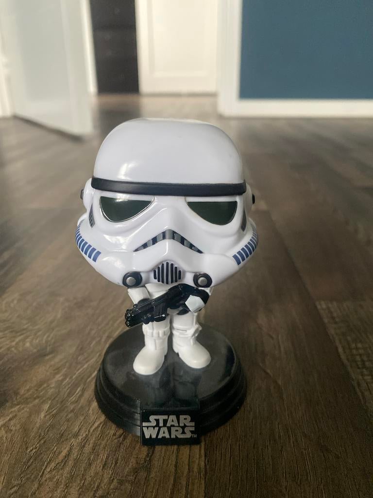 Funko pop star wars bewegend hoofd, Verzamelen, Ophalen of Verzenden, Zo goed als nieuw, Actiefiguurtje