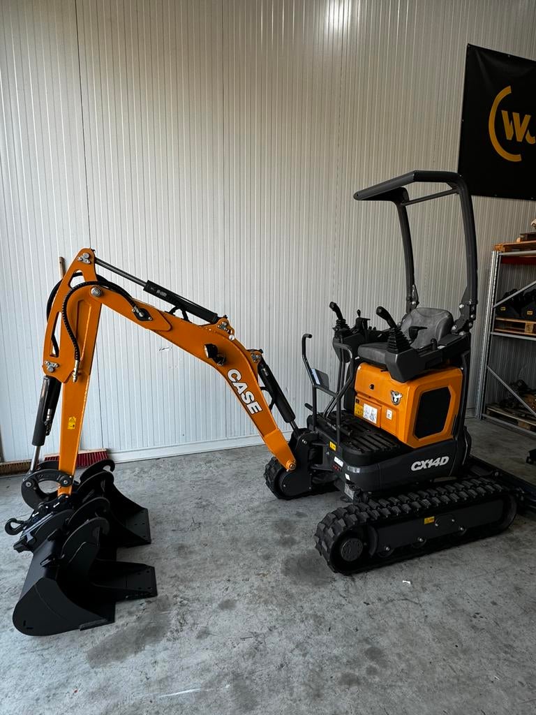 Minigraver te huur (met machinist), Doe-het-zelf en Verbouw, Ophalen of Verzenden, -, -, -