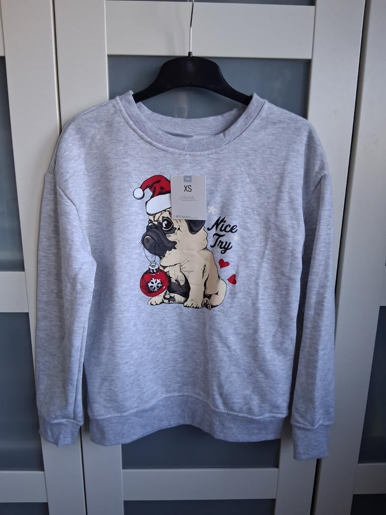 'Foute' kersttrui - Maat XS, Nieuw, Ophalen of Verzenden, Maat 34 (XS) of kleiner, Grijs