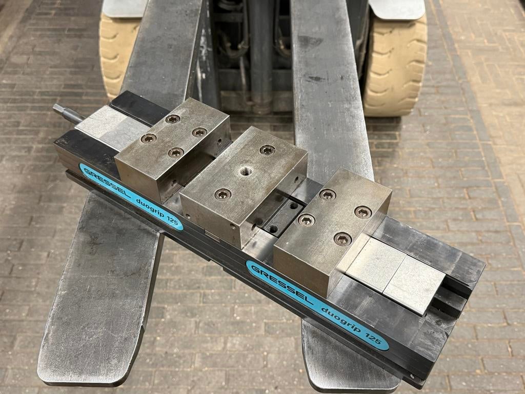 Gressel Duogrip 125 Machineklem - Precisie Klem, Gebruikt, Dimatech, Dimatech, Ophalen
